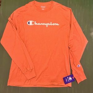 Men’s Champion Long Sleeve Jersey Tee